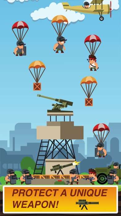 Parachute Wars Screenshot