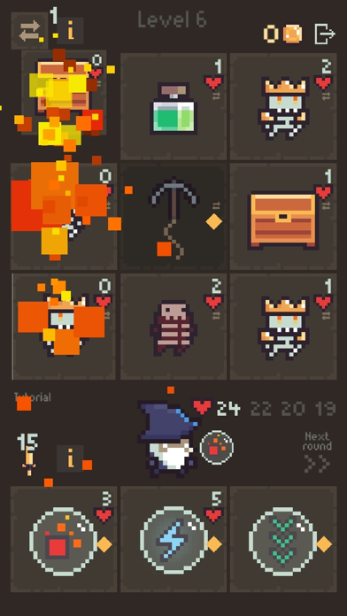 Card Fall: Dungeon Puzzleのおすすめ画像2