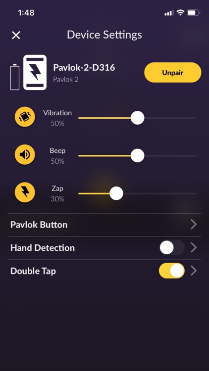 Pavlok 3 screenshot-3