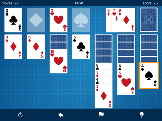 Screenshot #4 pour Classic Klondike Solitaire!