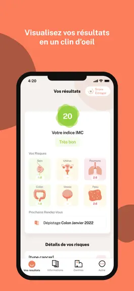Game screenshot Mon dépistage : cancer apk