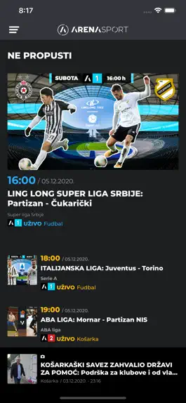 Game screenshot Arena Sport TV apk