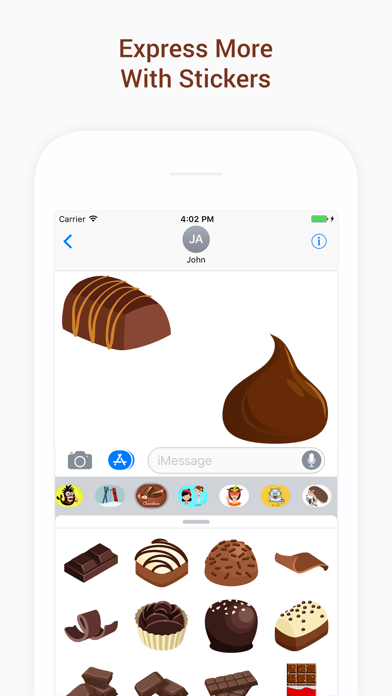 Swiss Chocolate Stickers! Screenshot
