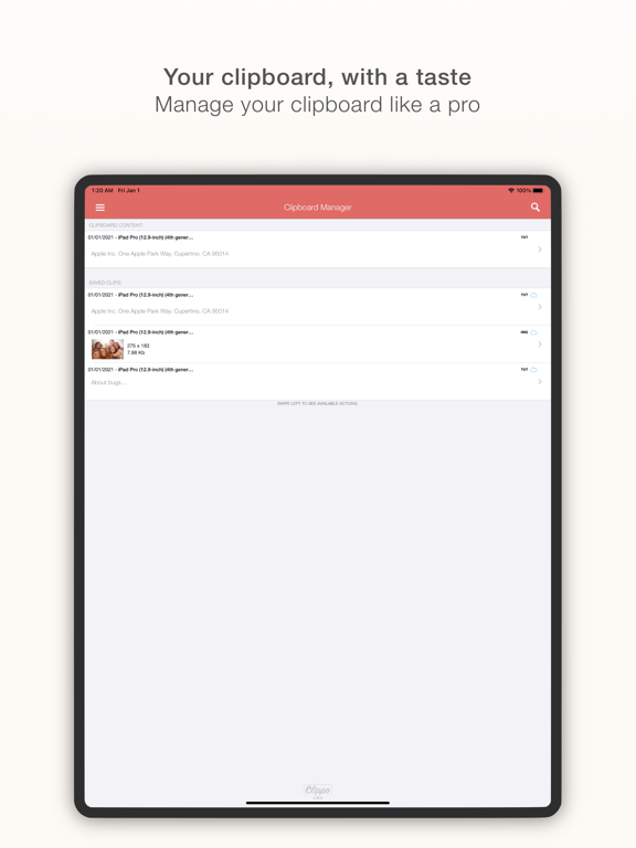 Screenshot #4 pour Clippo - Clipboard manager