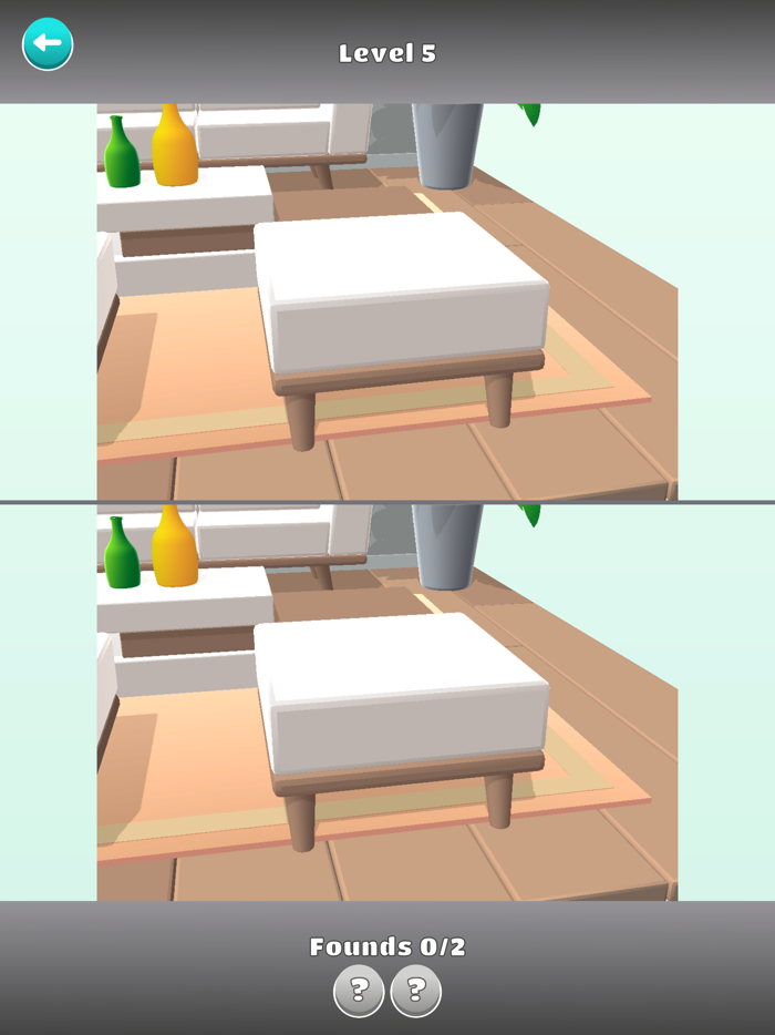 Differences 3D - Find and Spot