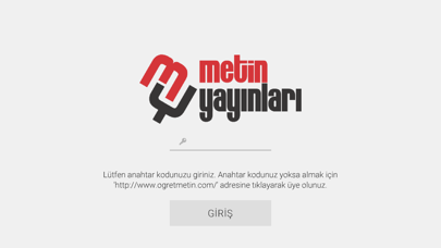 Metin Mobil Kütüphane Screenshot