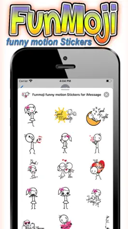 Game screenshot Funmoji funny motion Stickers hack