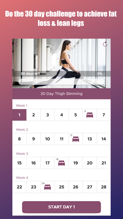 Thigh Slimming Challenge screenshot 3