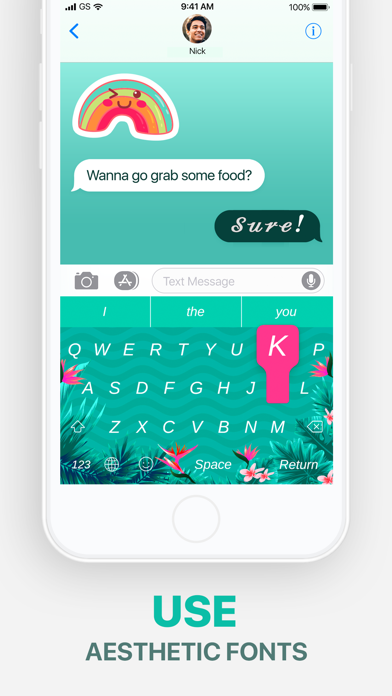 Color Keyboard - Themes, Fonts Screenshot