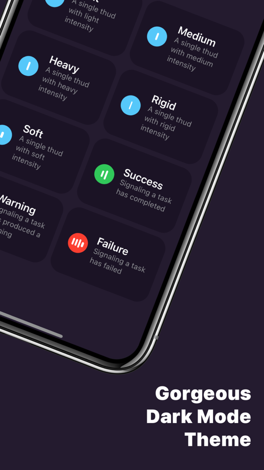 #3. Haptique - A guide to haptics (iOS) By: Thuy Gia Nguyen