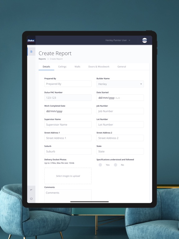 Dulux Painter QA screenshot 2