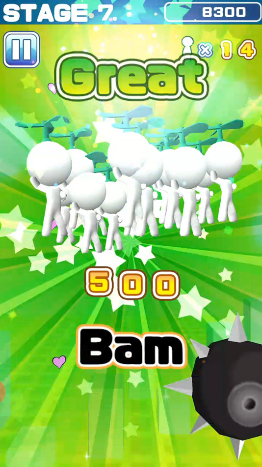 #5. Flock Jump 3D (iOS) Av: SAT-BOX, Inc.