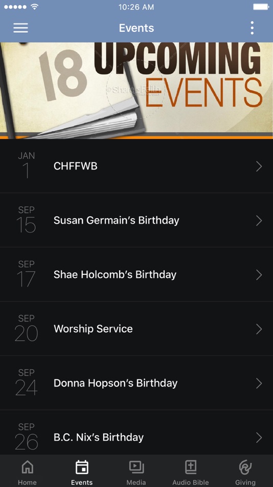 #1. Carbon Hill First Freewill (iOS) 作者: Carbon Hill First Freewill Baptist C