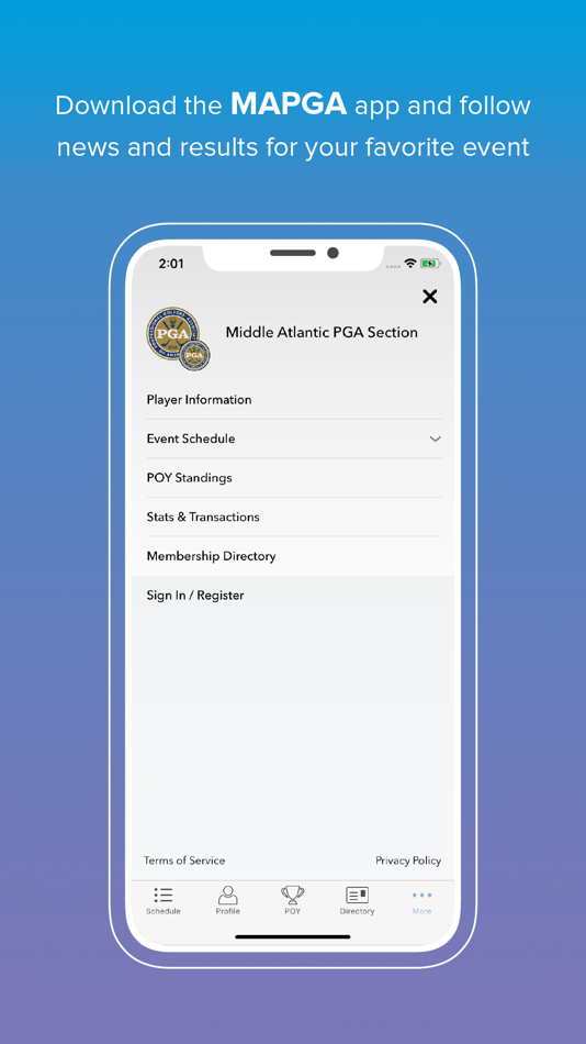 Middle Atlantic PGA Section - 1.0 - (iOS)