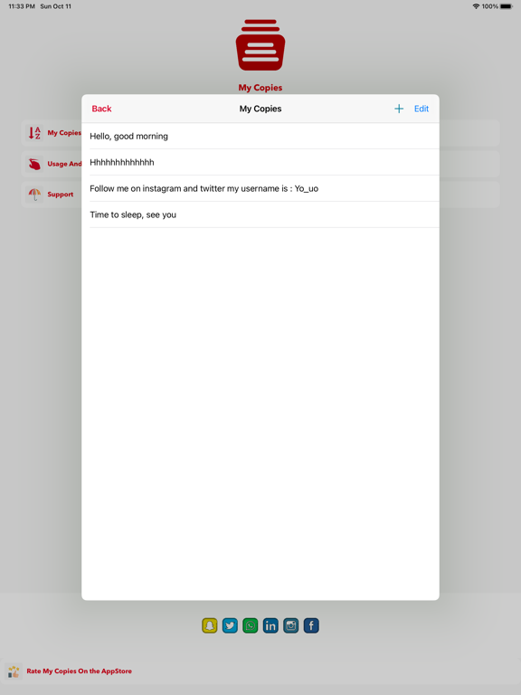 Screenshot #5 pour My Copies