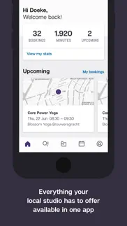 blossom: booking app iphone screenshot 1