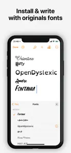 Fontpacks cool font installer screenshot #1 for iPhone