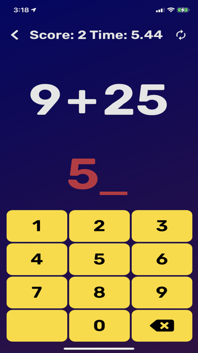 Speed Math - Human Calculator Screenshot