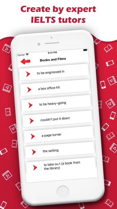 IELTS Vocabulary practice Screenshot