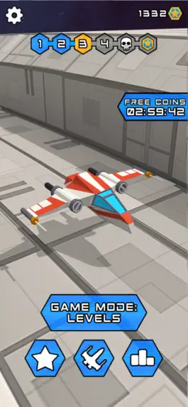 Game screenshot Trench Runner - Space race! mod apk
