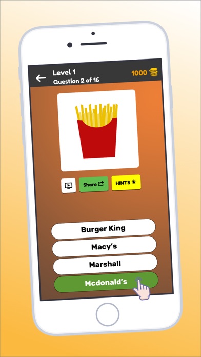 Quiz: Logo Game, Multi Choice Screenshot