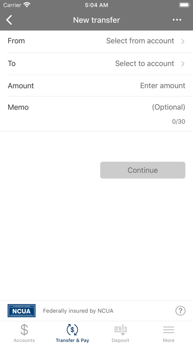 Members Credit Union TX Screenshot