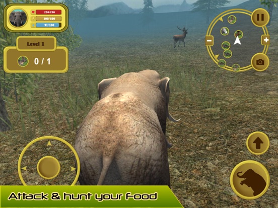 Screenshot #4 pour Wild Elephant Simulator 3D
