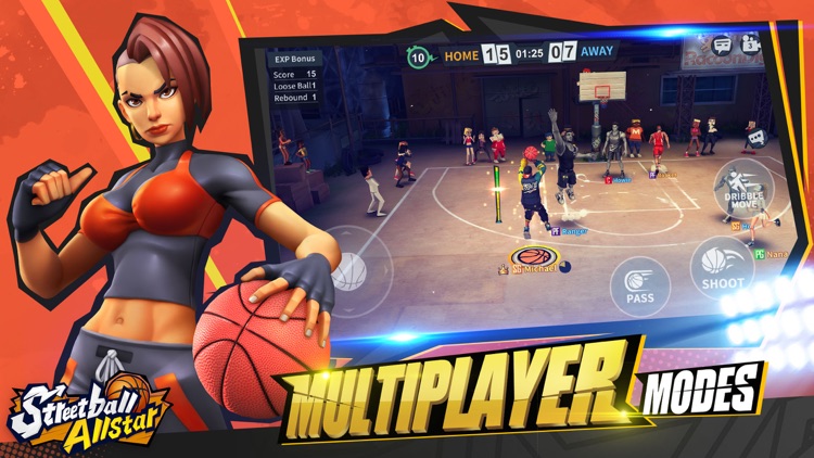Streetball Allstar:3v3 eSports screenshot-4