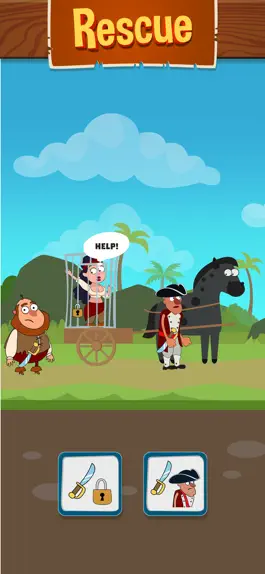 Game screenshot Save the Pirate! (No Ads) apk