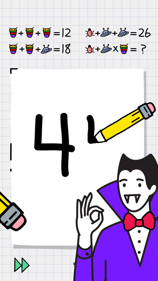 #2. Drawcula: Scribble Puzzle Game (iOS) Podle: POKET APPS, OOO
