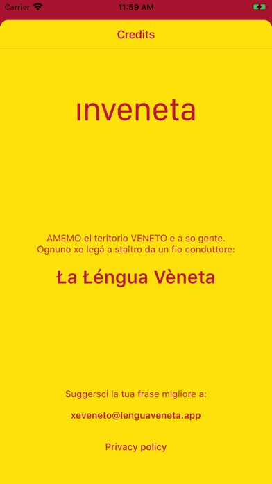 Lengua Veneta Screenshot