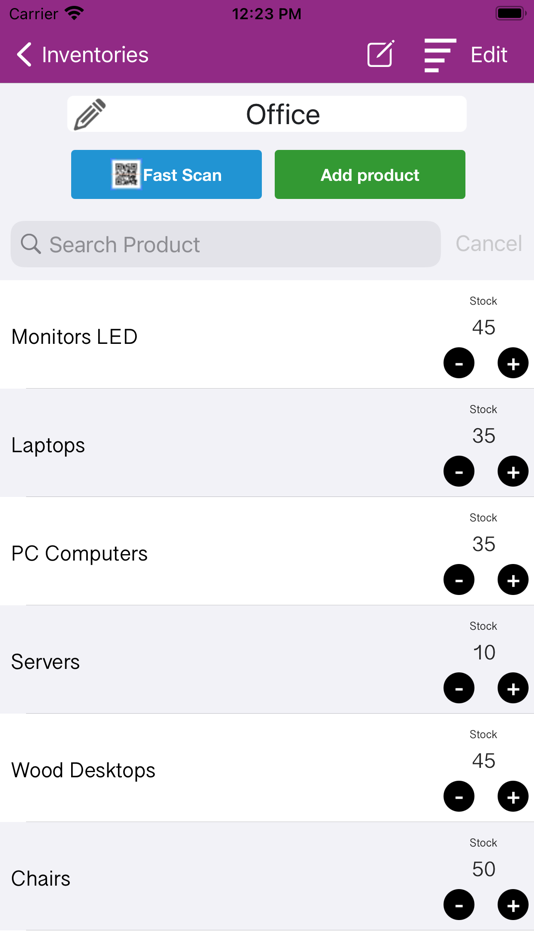 #2. Inventory Scan (iOS) 由: Cesar Augusto Trujillo Cetina