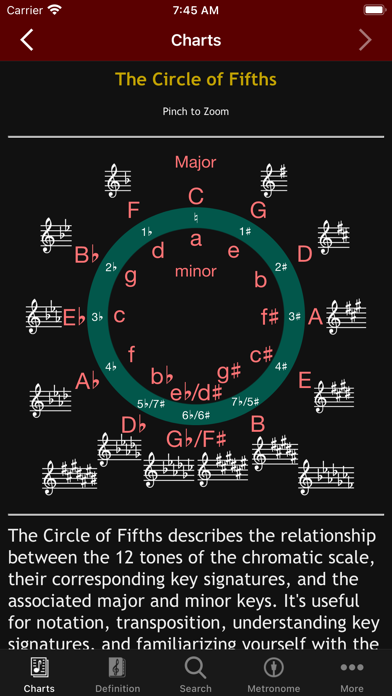 MusicTools Music Dictionary Screenshot