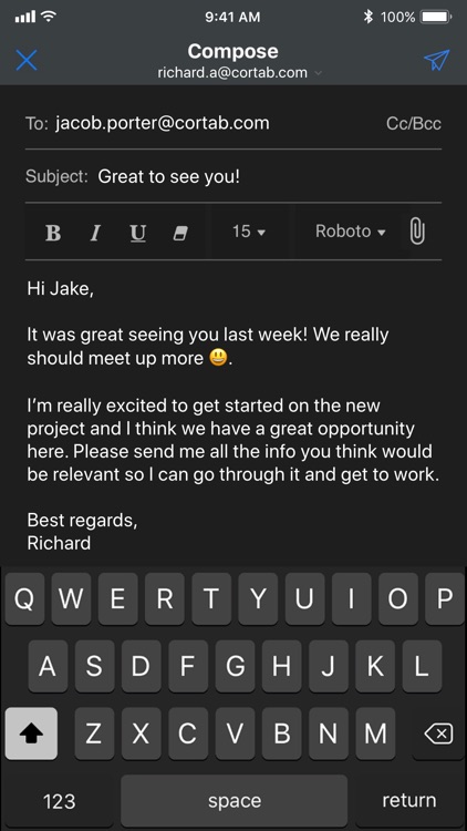 Blue Mail - Email Mailbox screenshot-4