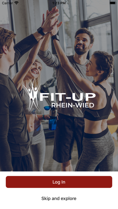 FitUp. Screenshot