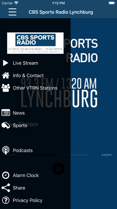 CBS Sports Radio Lynchburg screenshot 2