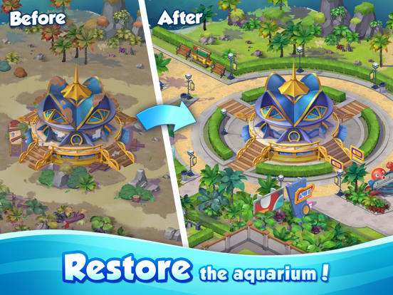 Aqua Blast: Puzzle Adventure iPad screenshot 5 - Games app
