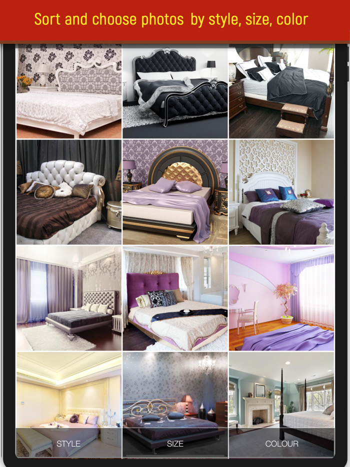 Bedrooms. Interiors design