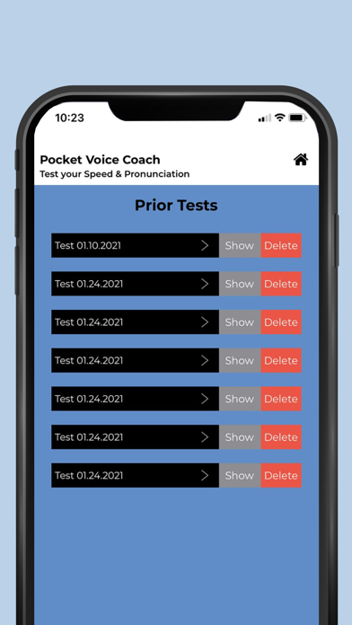 Pocket Voice Coach Screenshot