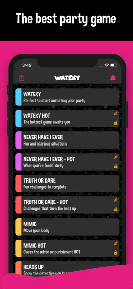 Game screenshot Wateky - Chat Party Games mod apk