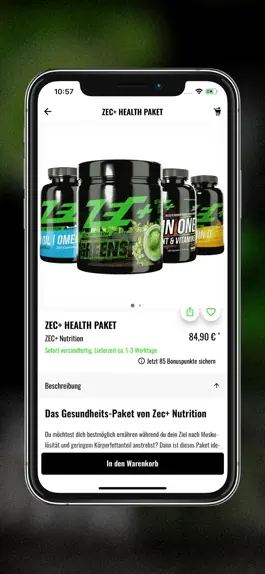 Game screenshot Zec+ Nutrition Shop apk