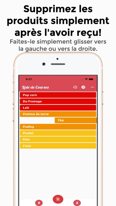 Screenshot #2 pour Liste de Courses (Assistant)