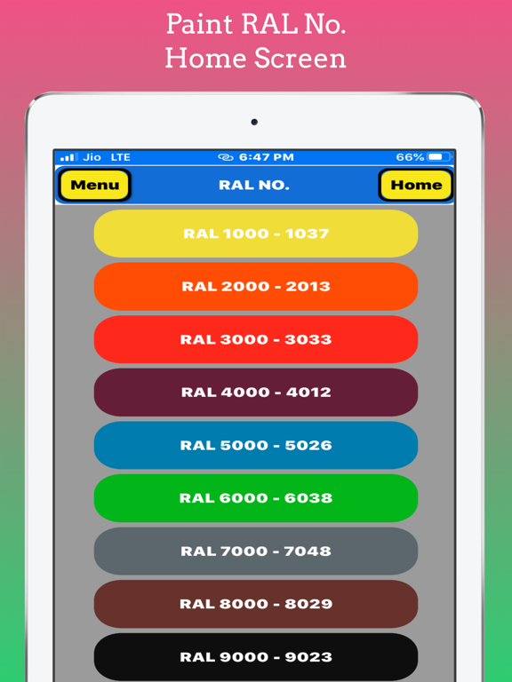 Screenshot #4 pour Paint RAL No