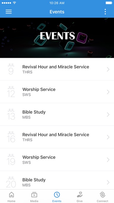 Deeper Life Bible Church, Inc. Screenshot