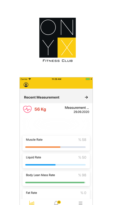 Onyx Club Fitness Screenshot