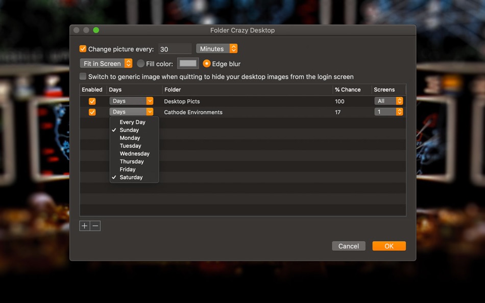 #1. Folder Crazy Desktop (macOS) Podle: Steve Mills