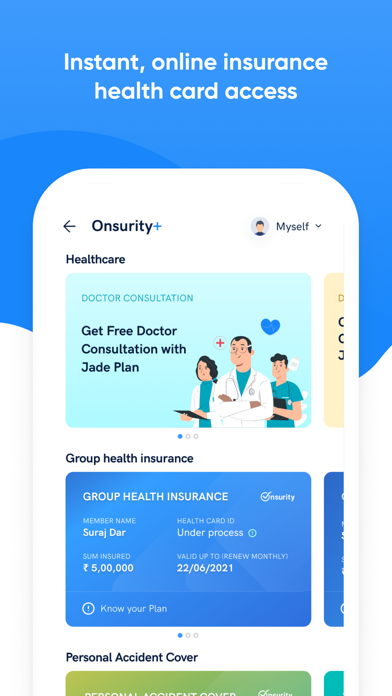 Onsurity - Employee Healthcare Screenshot