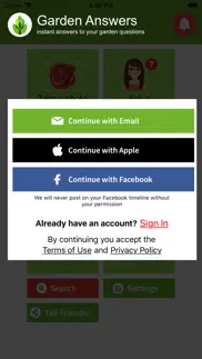 garden answers plant id iphone screenshot 1