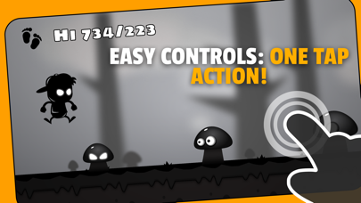 Bad Mushrooms: Endless runner Screenshot