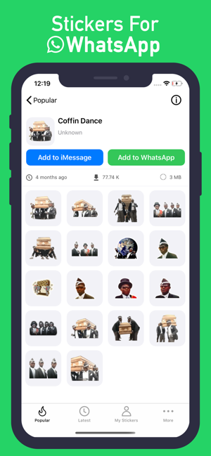 ‎Memes Stickers For WhatsApp Screenshot